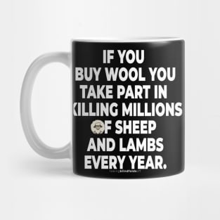 Vegan Activist Graphics #takingblindfoldsoff 13 Mug